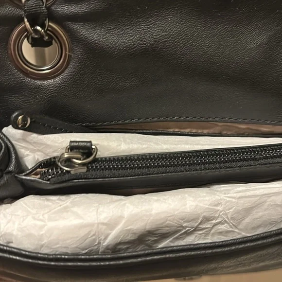 Nine West Women's Black and Gold Clutch OS EUC - Picture 8 of 16